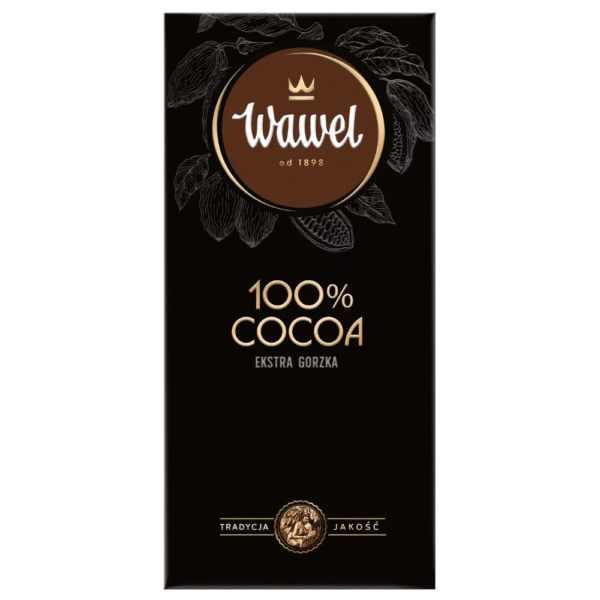 شوكلاته واويل بريميوم 100% اكسترا دارك 80 غم