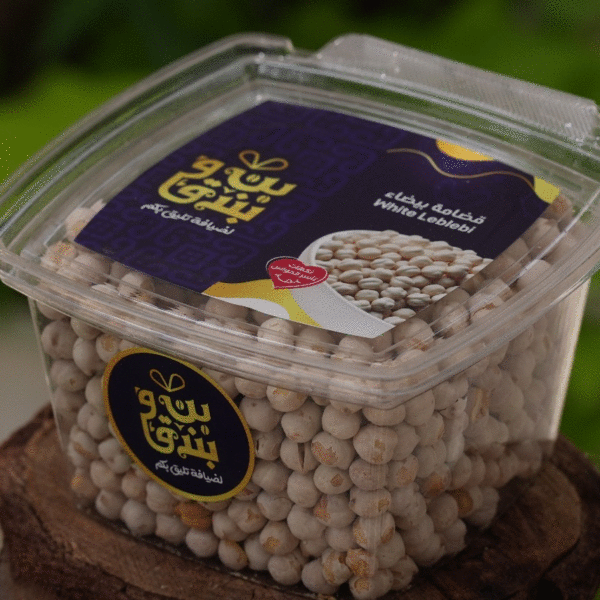 علبة قضامة بيضاء 250غم
